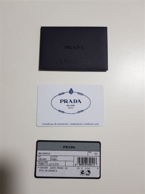 buy prada authenticity card|authenticity check prada bag.